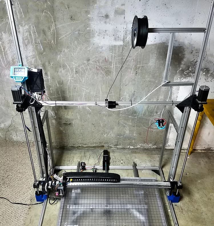 Large format 3D printer used for functional part production